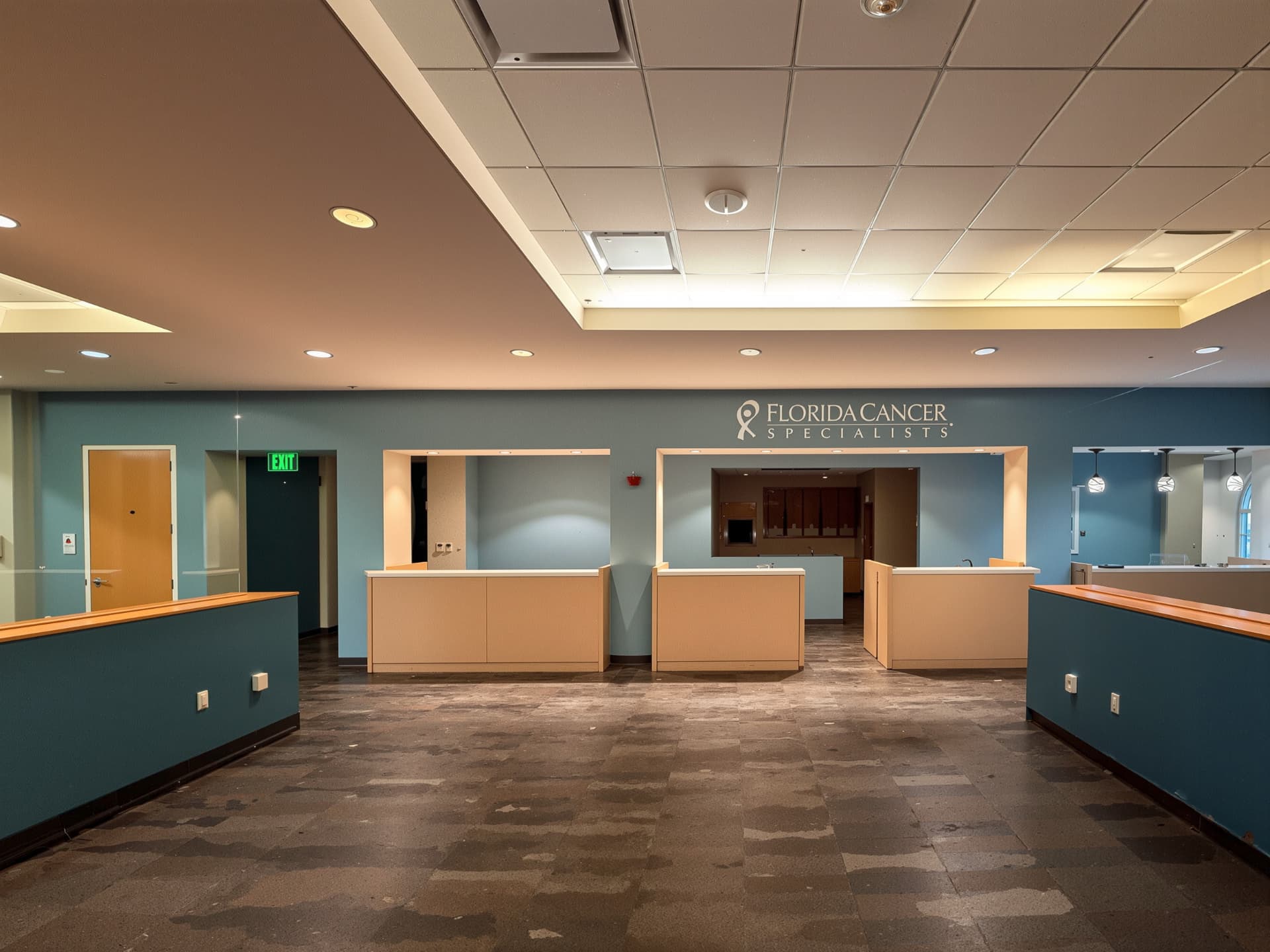 Reception and check-in area at 1970 Golf Street, Sarasota